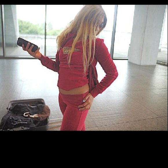 TWISTED HEART AMERICA 3 PIECE SWEAT SUIT SWAVORSKI CRYSTAL Y2K - Picture 9 of 15